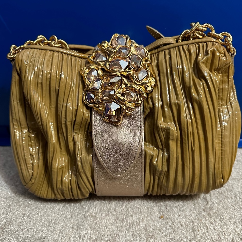 Mui Mui gold purse